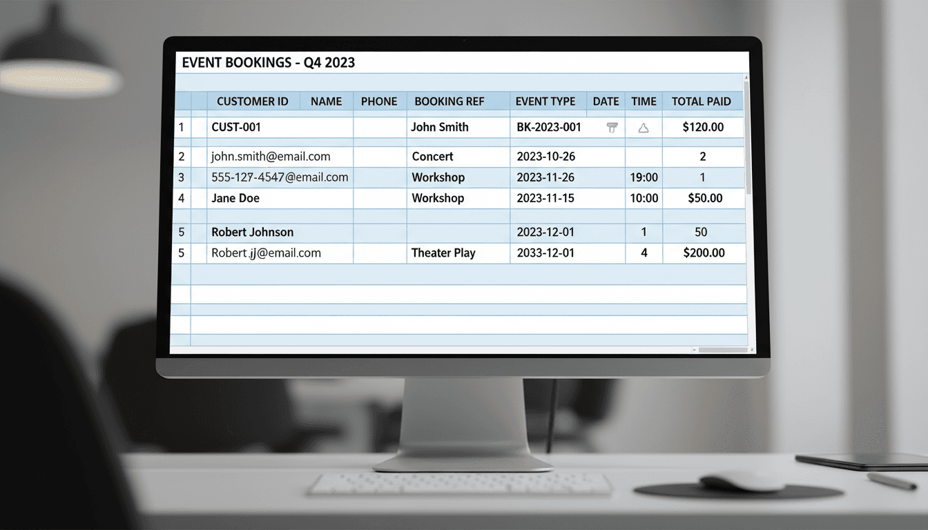 Real-time CRM data integration in Google Sheets